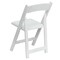 Emma and Oliver 2 Pack Wedding Party Event Wood Folding Chair with Vinyl Padded Seat